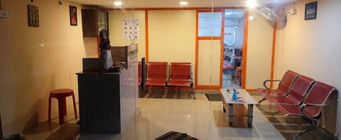 Waiting lounge and consultation room entryway